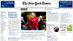 Conţinutul de pe site-ul New York Times, cu plată din 2011