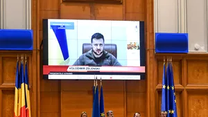 Zelenski a comparat dăruirea ucrainenilor cu cea a românilor la Revoluţia din 1989: Să oprim genocidul!
