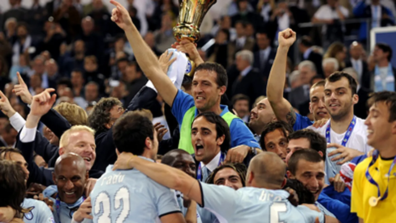 Lazio Roma a câştigat Cupa Italiei - VIDEO şi GALERIE FOTO