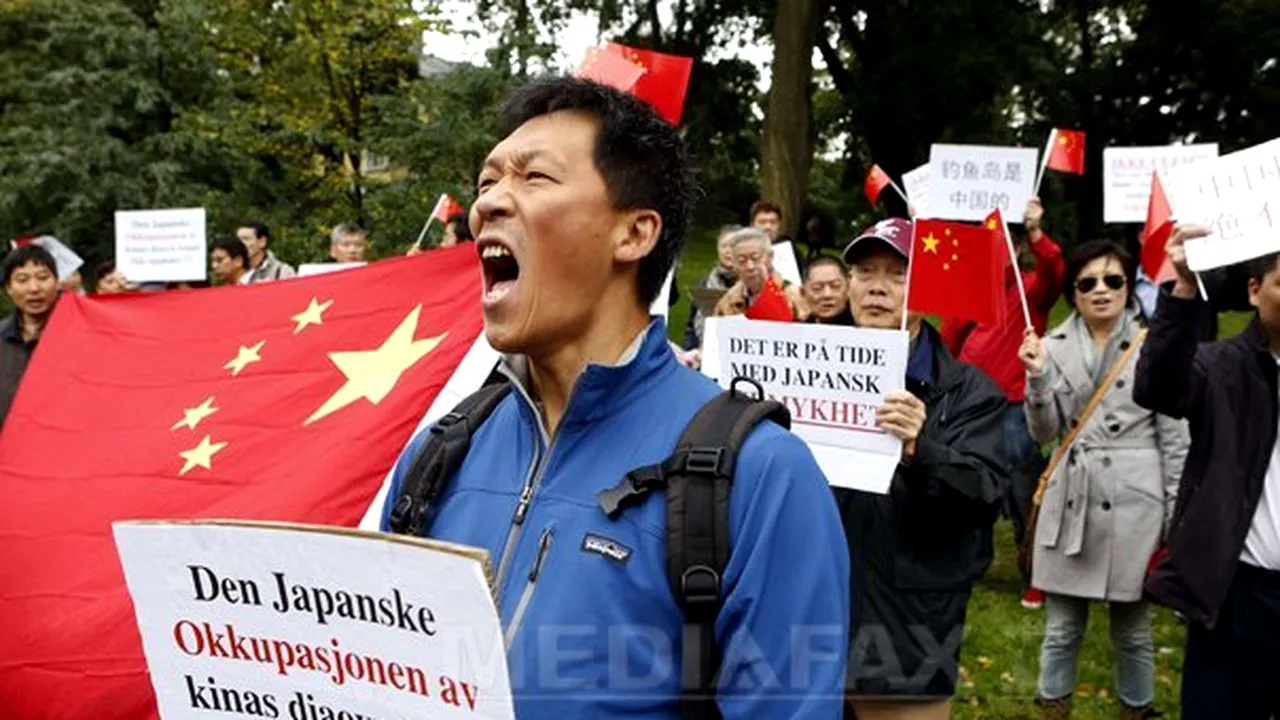 CONFLICTUL China - Japonia: Paisprezece nave chineze se află în prezent în apropierea insulelor Senkaku