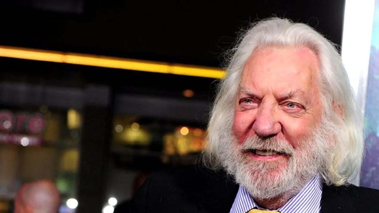 Actorul Donald Sutherland a murit la vârsta de 88 de ani