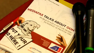 Mediafax organizează cel mai mare eveniment al publicităţii out-of-home din România: Mediafax Talks about OOH