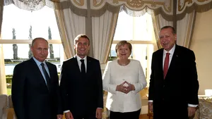 Summit major în Istanbul. Patru lideri mondiali, Putin, Erdogan, Macron şi Merkel, CER menţinerea armistiţiului şi o nouă constituţie în Siria