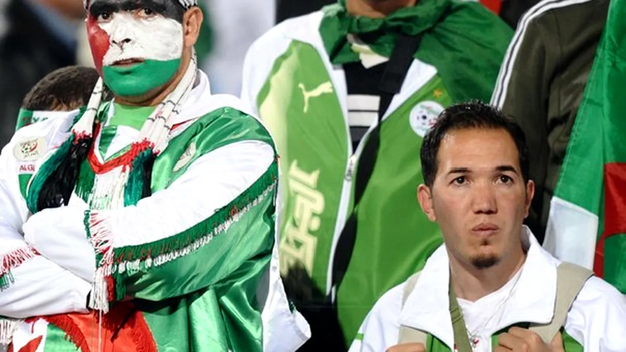 Algeria: 17 poliţişti răniţi după un meci de fotbal