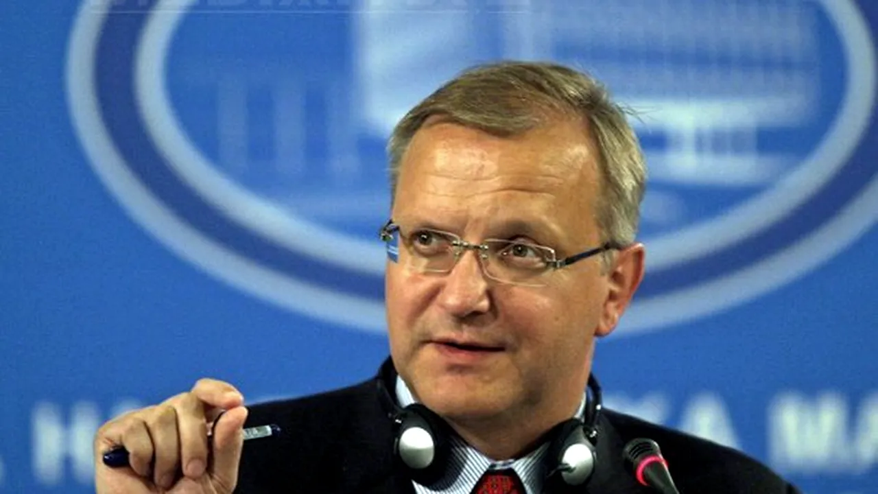 Olli Rehn: Criza din zona euro erodează influenţa şi poziţia UE în economia globală