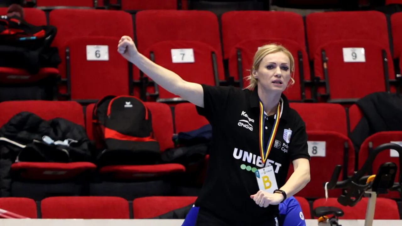 Iulia Curea, numită antrenor secund al naționalei de handbal feminin a României