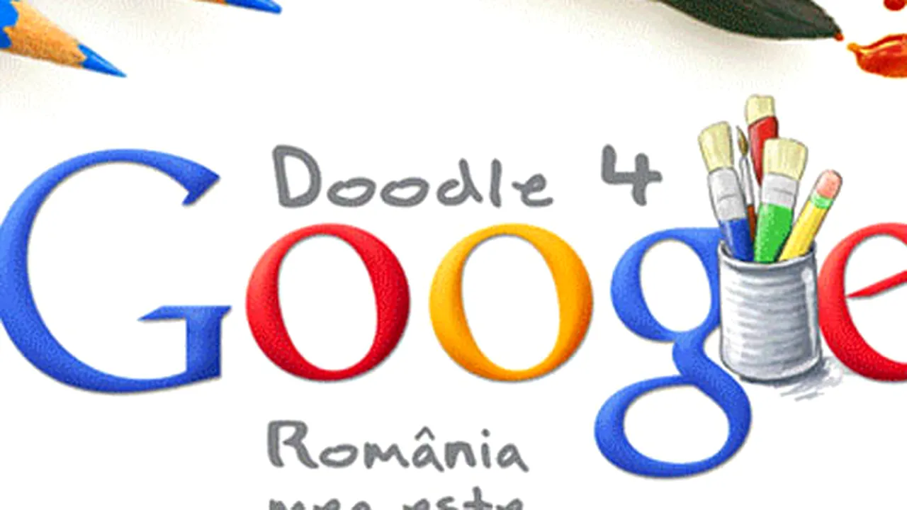 Google invită elevii să-i redeseneze logoul pentru Ziua Naţională a României