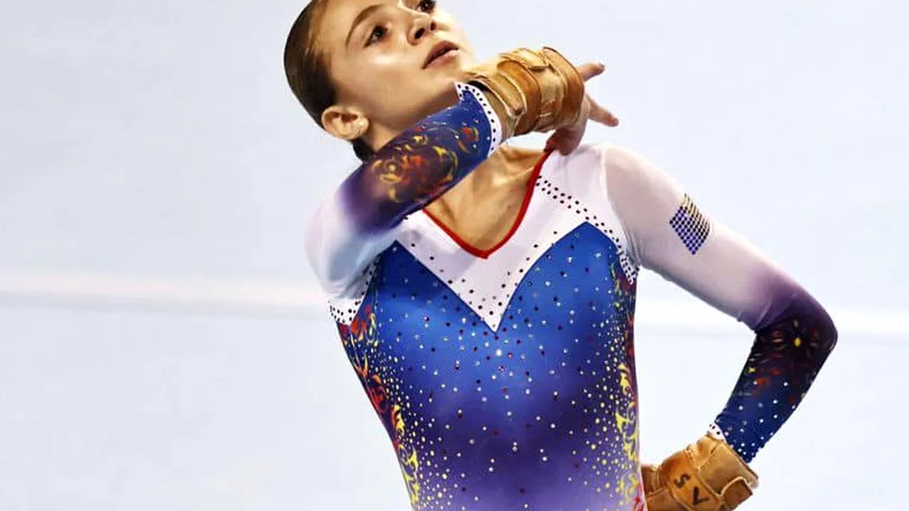 O nouă stea a gimnasticii româneşti. Sabrina Voinea, aur la bârnă şi sol, la Cupa Mondială de la Doha