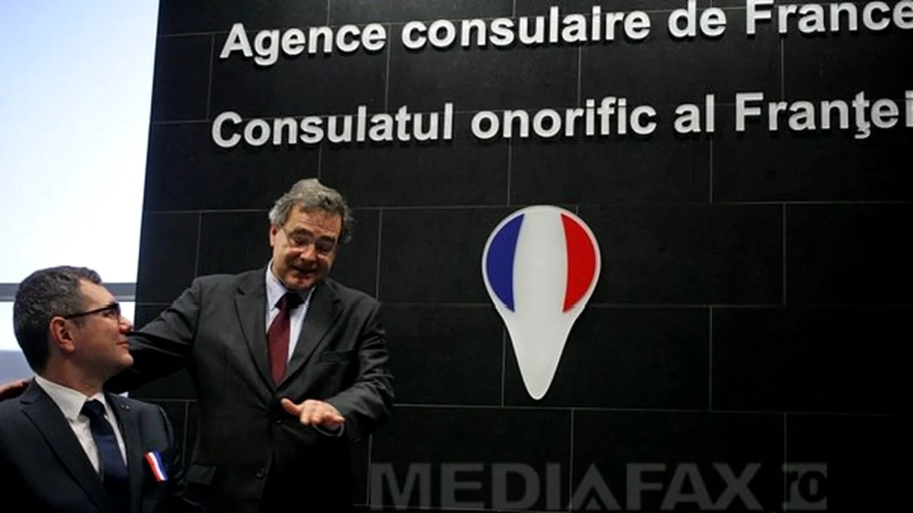 Consulatul Onorific al Franţei la Timişoara, redeschis în prezenţa ambasadorului François Saint-Paul