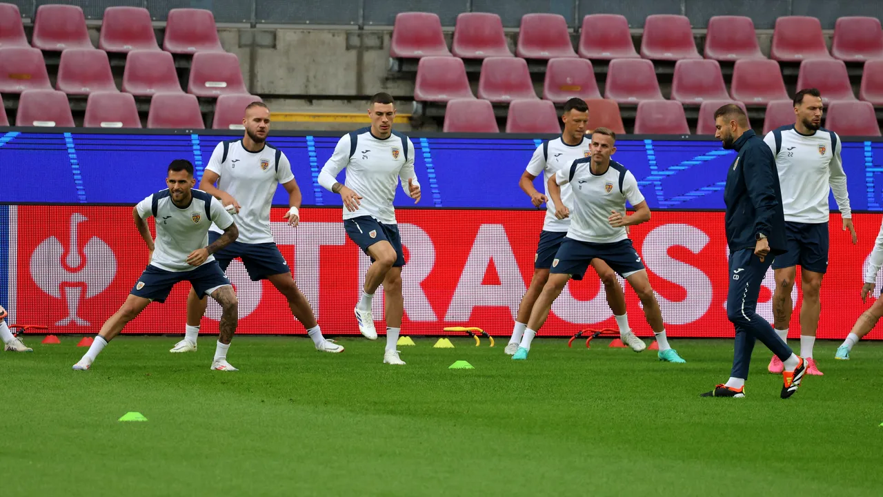 GALERIE FOTO Tricolorii s-au pregătit pe stadionul din Köln pentru confruntarea de sâmbătă cu Belgia