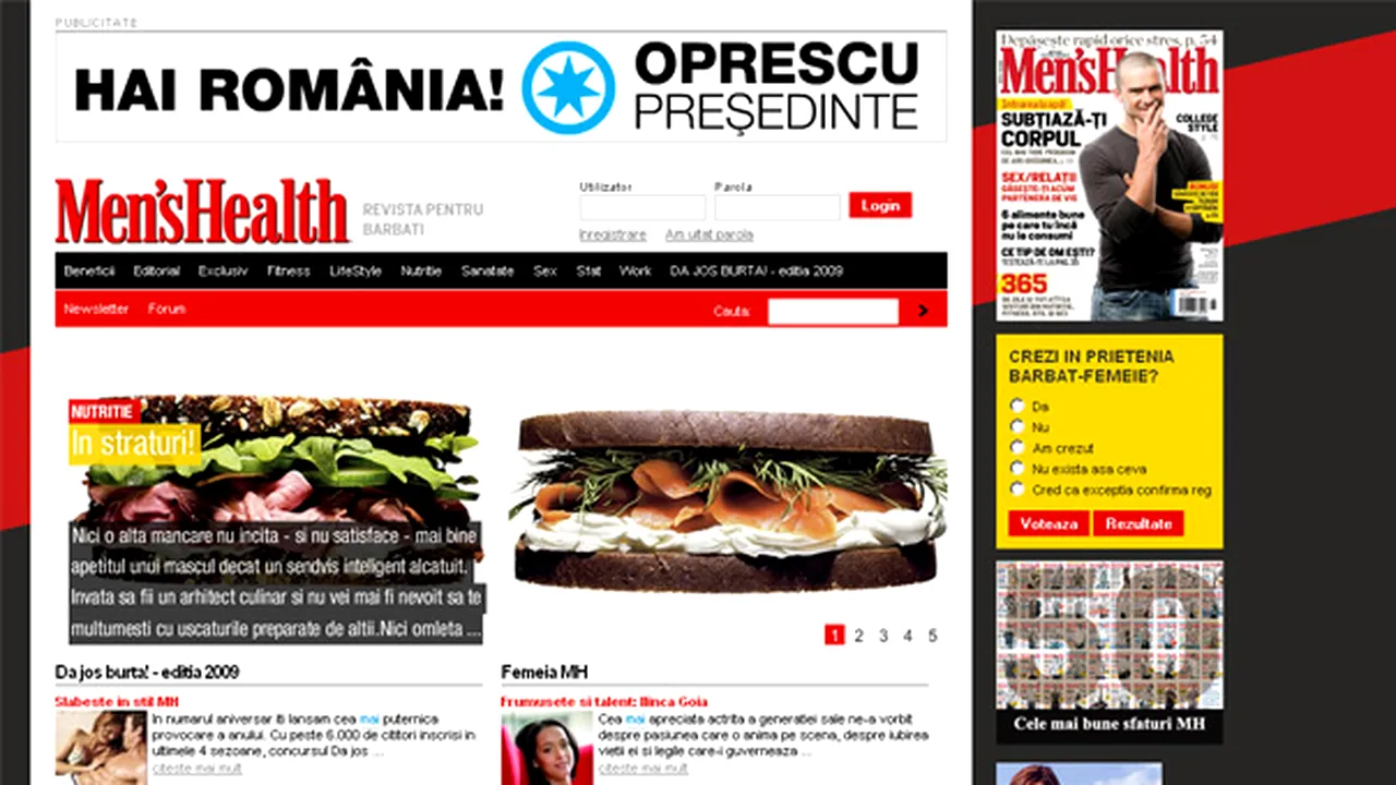 Men's Health nu va mai fi editată de Burda România