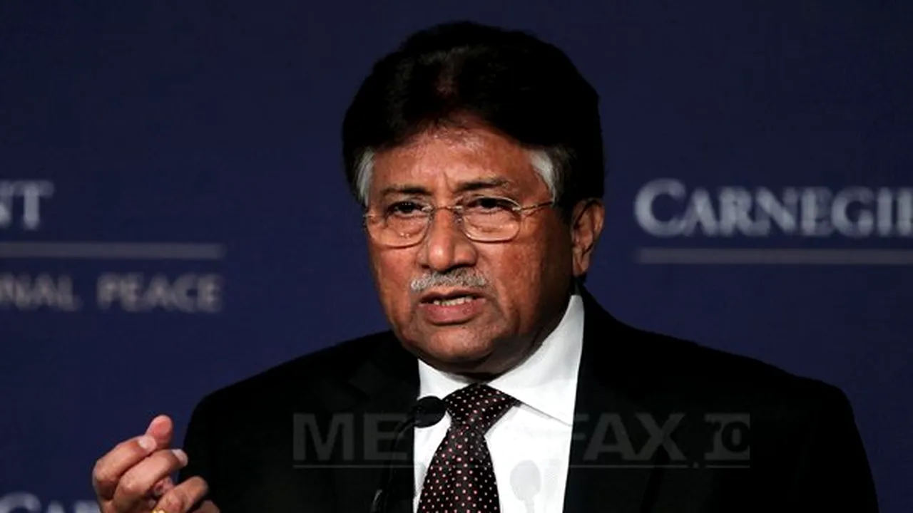 Mandat de arestare pe numele fostului preşedinte pakistanez Pervez Musharraf