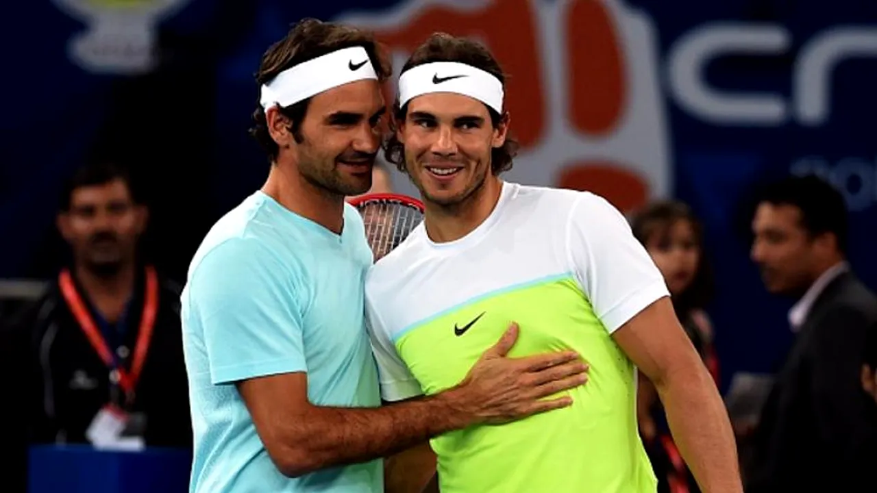 Roger Federer şi Rafael Nadal vor face pereche la dublu pentru prima dată în carieră