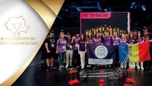 Echipa RO2D2 din Ploiești, vicecampioană mondială la robotică, inclusă în campania „100 de tineri pentru dezvoltarea României” a Fundației Dan Voiculescu