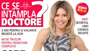 Sore vorbeşte despre cum a slăbit 8 kilograme în noul număr “Ce se întâmplă, doctore?”