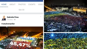 FOTO Un fotograf susţine că primarul general al Capitalei a denaturat mesajul pozei sale cu tricolorul