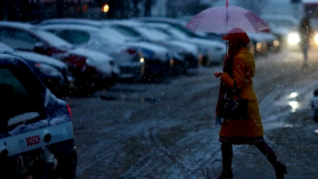 PROGNOZA METEO: Frig şi înnorat în cea mai mare parte a ţării, condiţii de ninsoare la Bucureşti. Ce temperaturi vor fi în următoarele zile