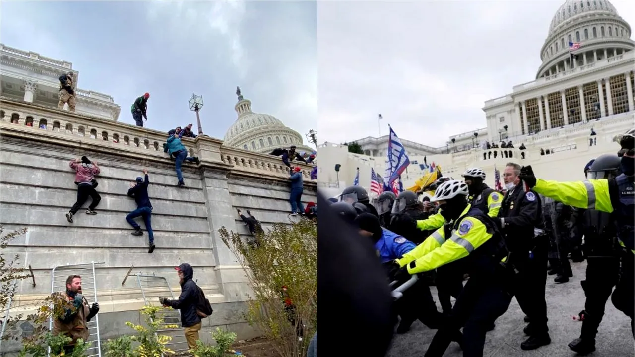 Clădiri din Capitoliu vor fi închise temporar de teama unor noi proteste violente 