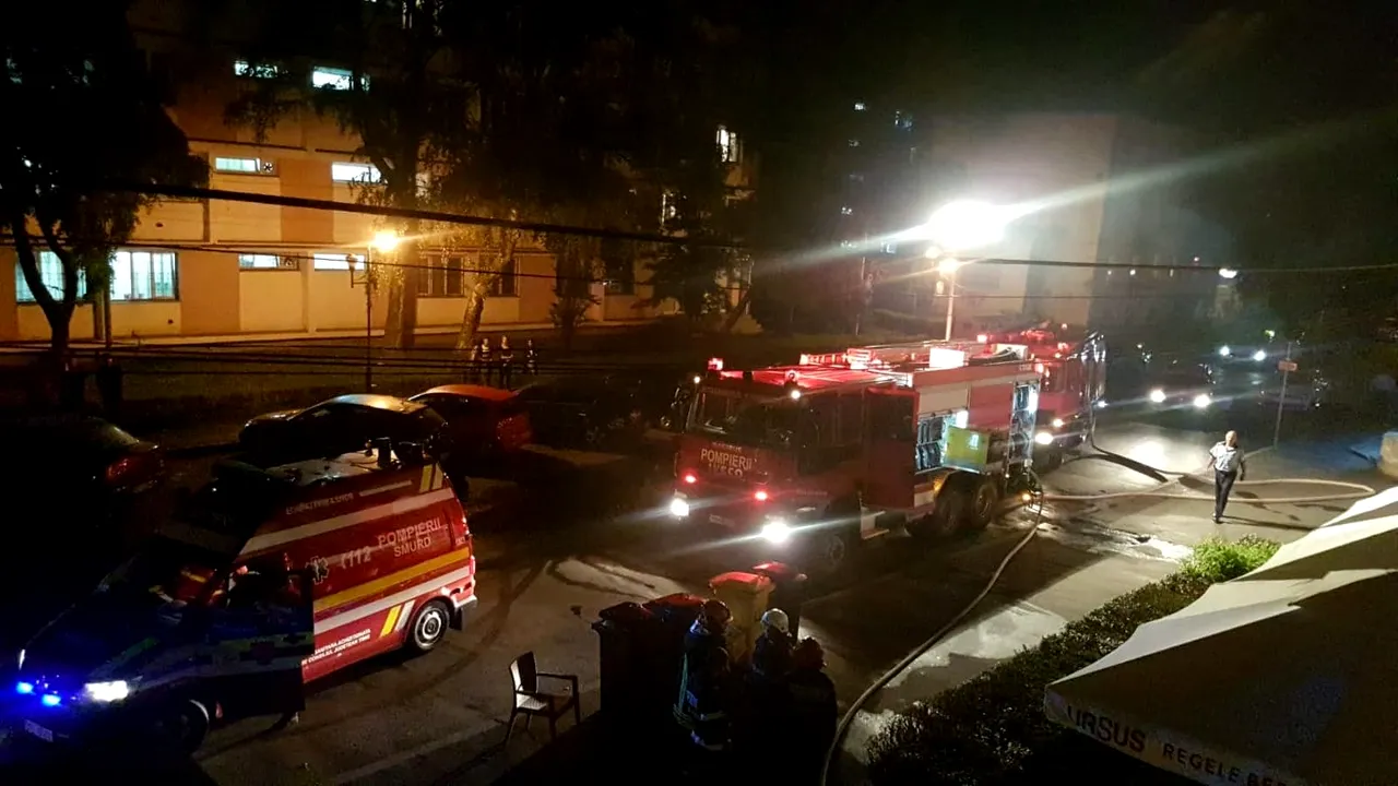 Incendiu puternic la un restaurant din complexul studenţesc din Timişoara. FOTO