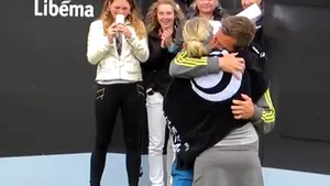 Cerere în căsătorie pe terenul de tenis, la turneul de la 'S-Hertogenbosch - VIDEO