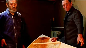 Patzaichin, Dîba şi Simionov, în canotcă