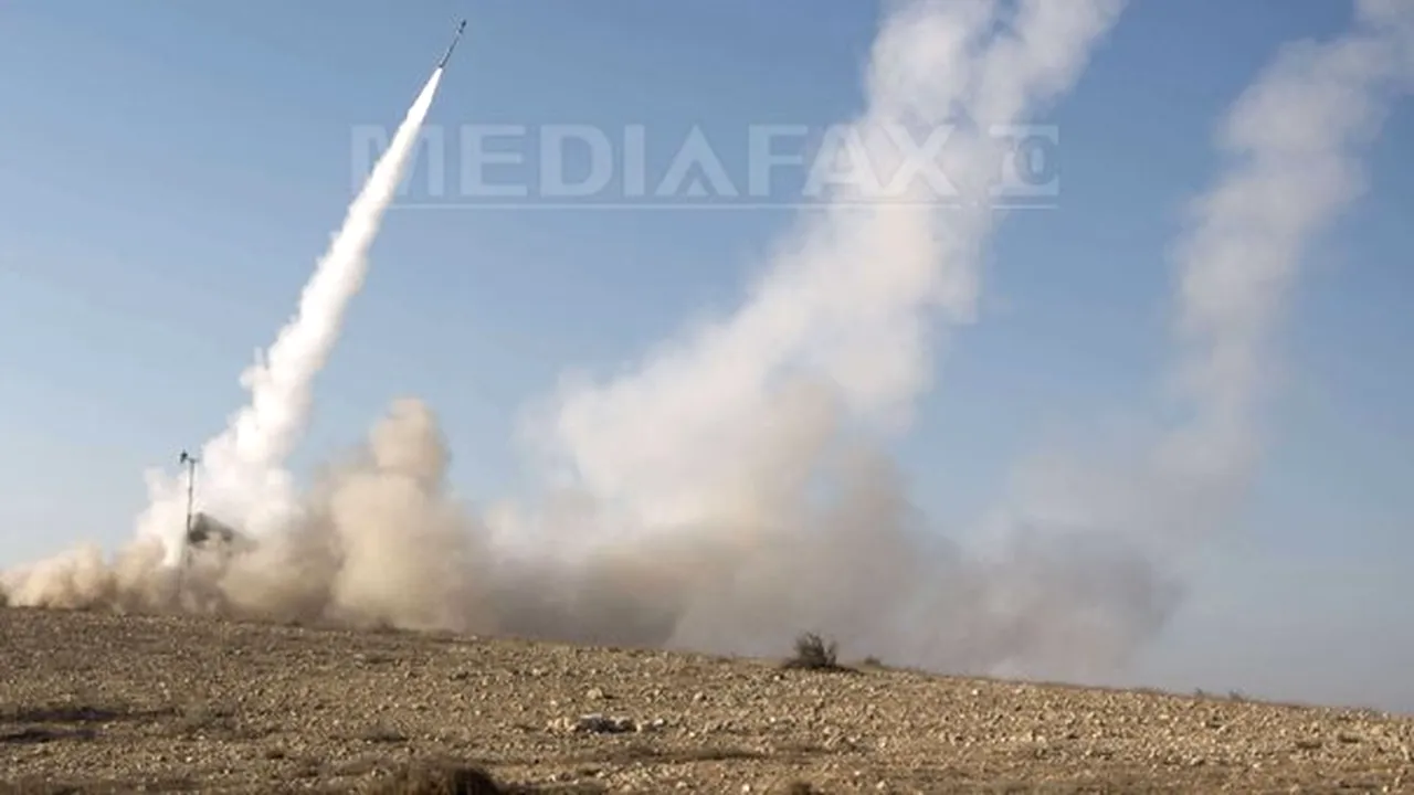 O rachetă lansată din Sinai spre Israel a fost interceptată în zbor