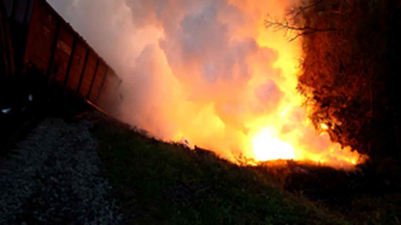 Stare de alertă în unităţile militare din vestul Ucrainei după accidentul feroviar de luni seara