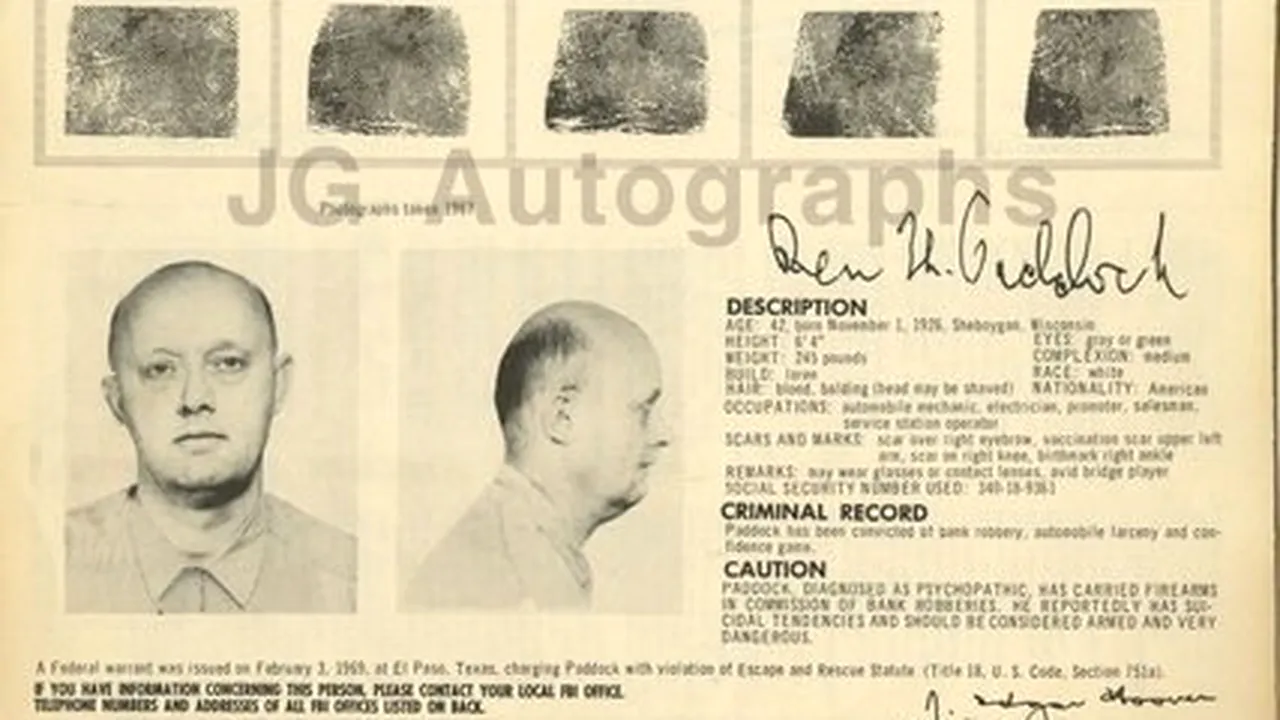 Povestea tatălui atacatorului din Las Vegas. De ce s-a aflat pe lista MOST WANTED a FBI