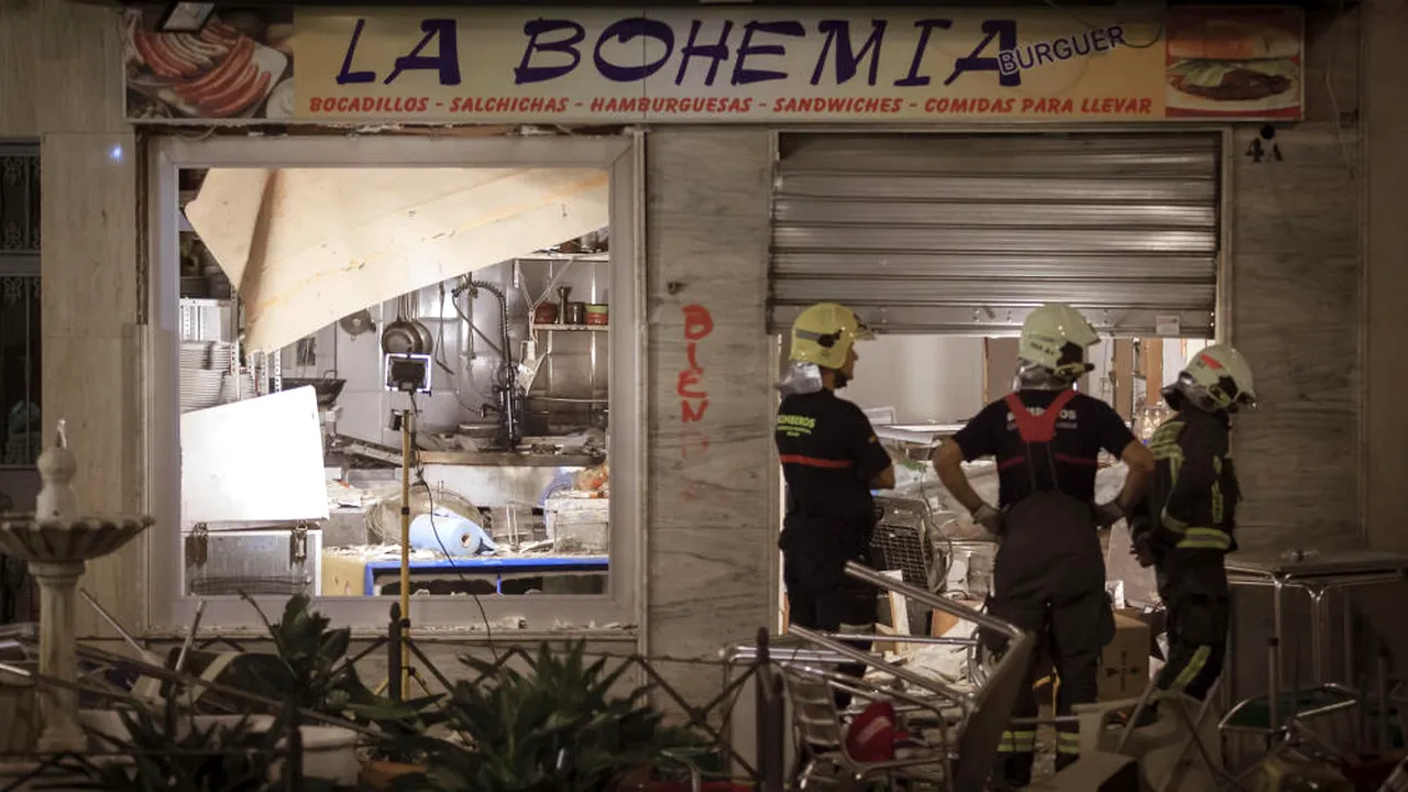 Explozie puternică într-un restaurant din Malaga, Spania. Cel puţin 90 de persoane sunt rănite - FOTO/ VIDEO