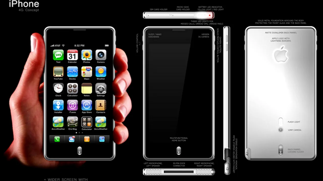Noul iPhone va avea carcasa din plastic sensibilă la atingere şi cameră foto de 5 megapixeli