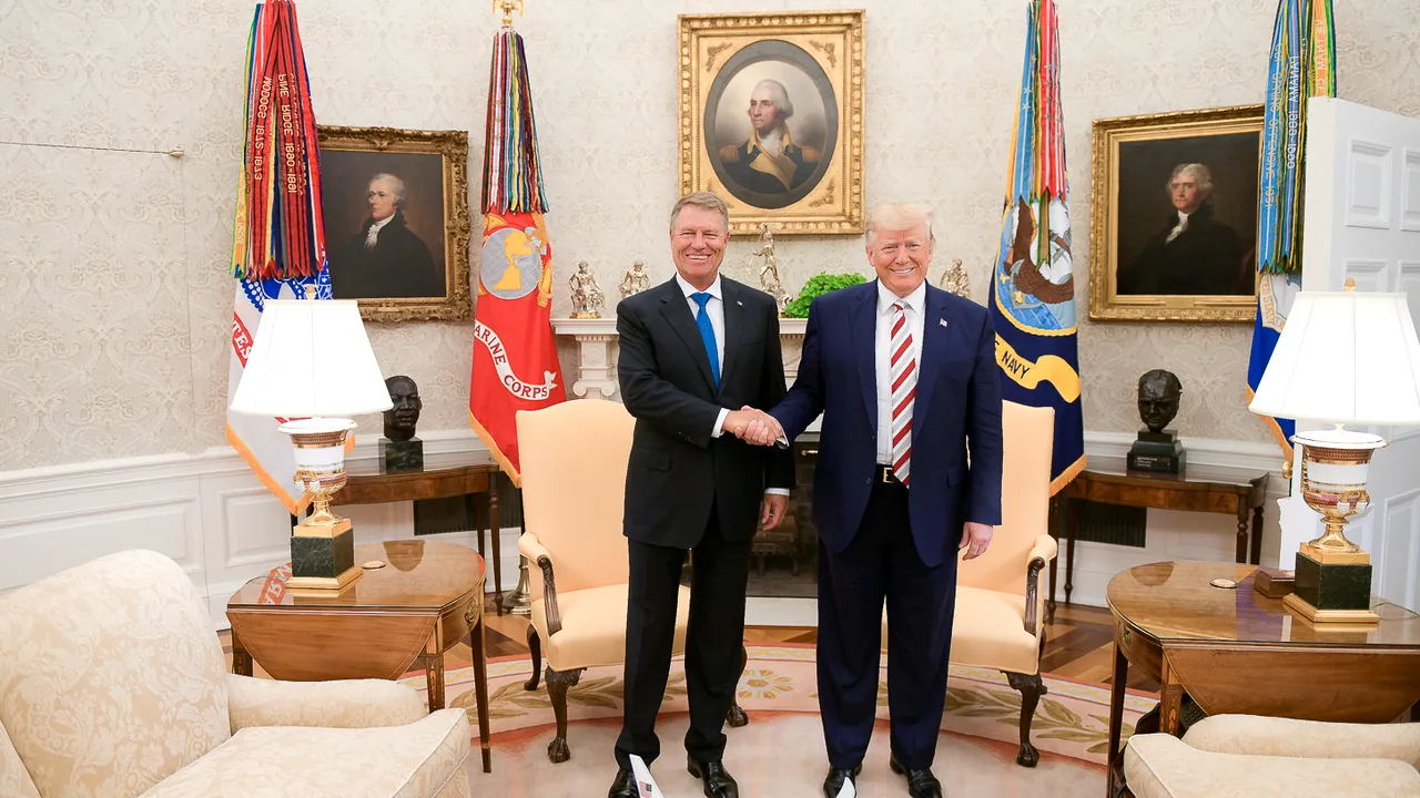 Iohannis l-a invitat pe Trump în România: Sperăm ca după alegerile din SUA să se şi întâmple