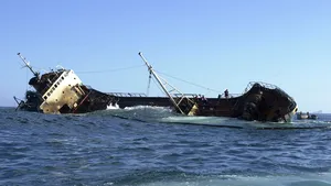 O navă cargo iraniană s-a scufundat în Marea Caspică