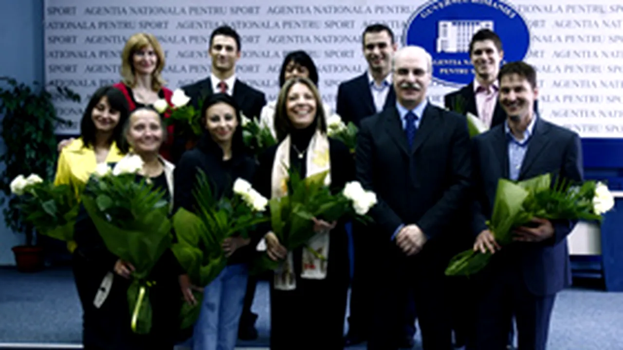 Bellu i-a felicitat pe sportivii de la gimnastică aerobică