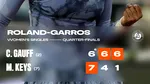 Coco Gauff o învinge pe Madison Keys și se califică în semifinalele Roland Garros