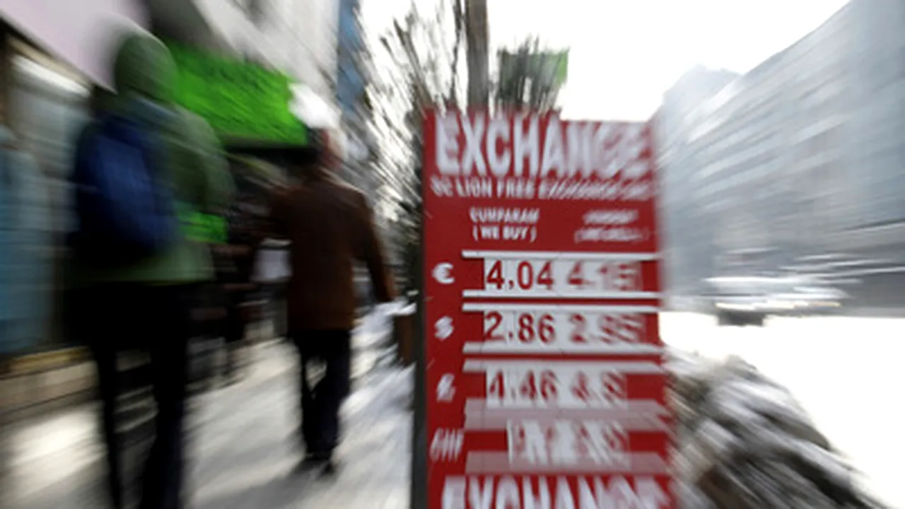 Romanian Leu In Ranges, Exch Rate At 4.0967 Vs Euro