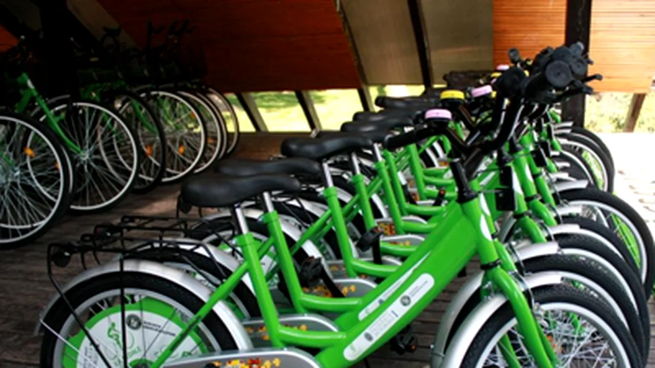 Biciclete gratis în parcurile Kiseleff şi Bazilescu
