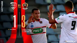 Adrian Ursea s-a calificat cu OGC Nice în şaisprezecimile Cupei Franţei