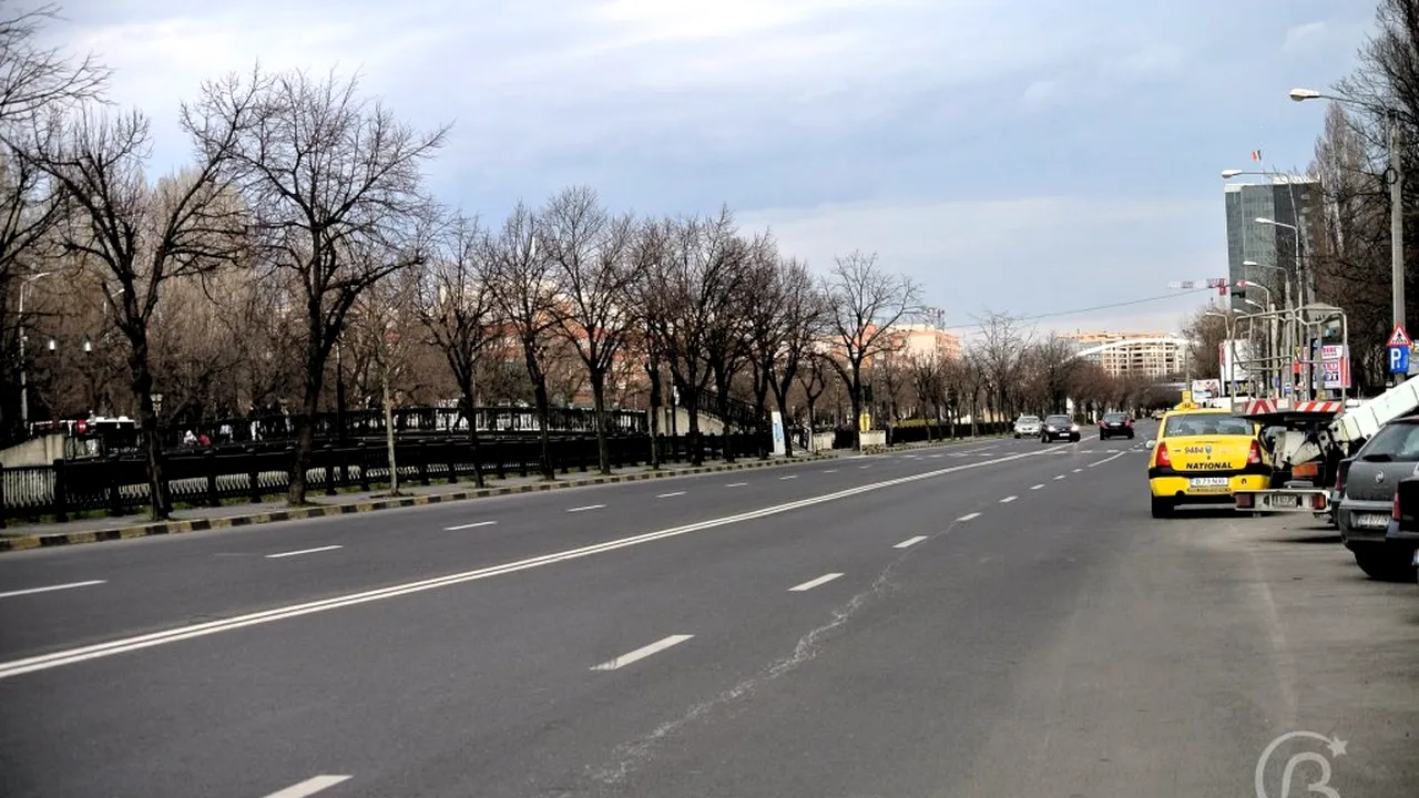 Metrorex: De astăzi se reia circulaţia pe două benzi de pe Splaiul Independenţei