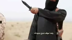 Serviciile secrete analizează vocea călăului grupului SI care are accent american sau canadian