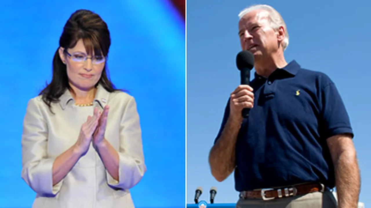 Joe Biden o critică pe Sarah Palin pentru că nu a vorbit despre clasa de mijloc