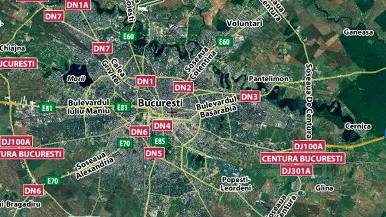 Cine are cele mai bune hărţi pentru Bucureşti: Microsoft, Google sau Yahoo?