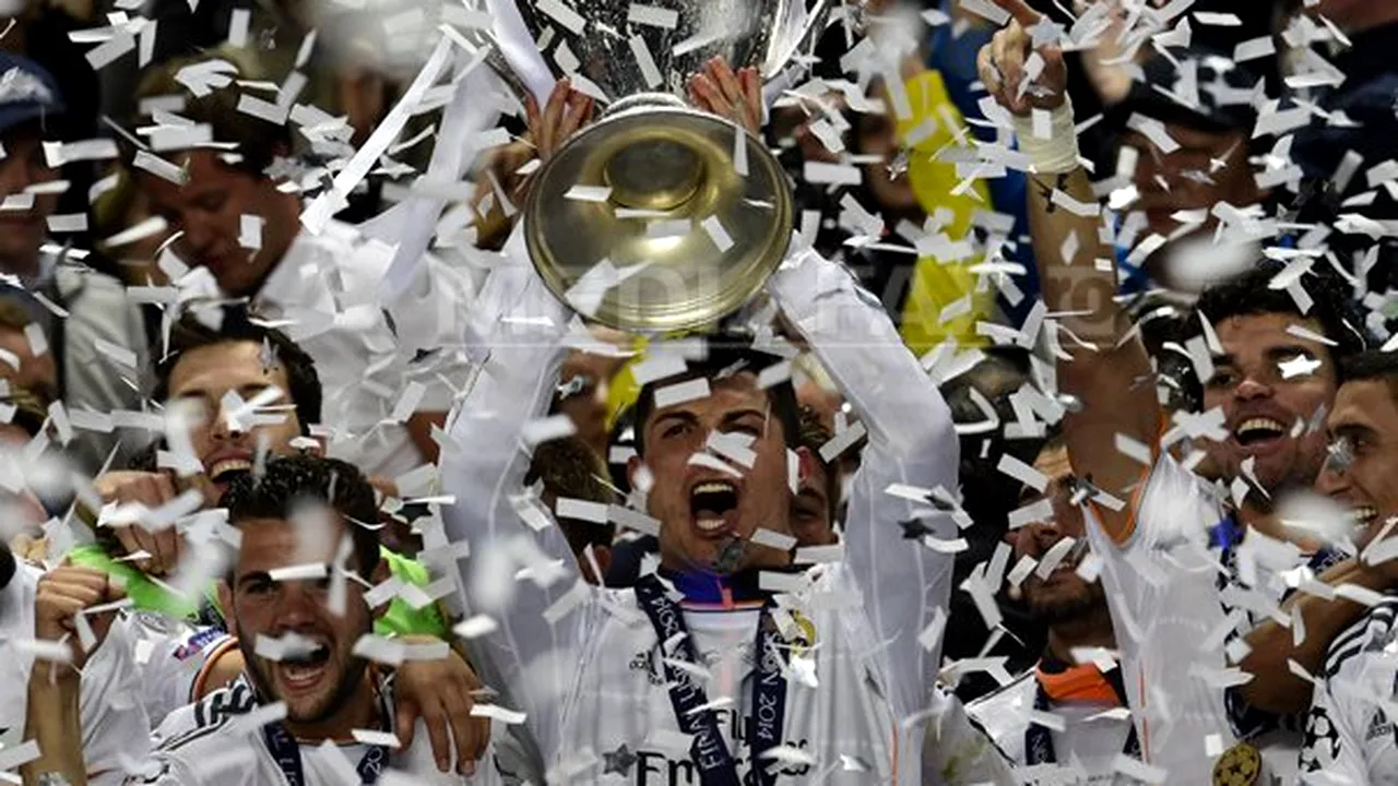 Real Madrid a câştigat trofeul Ligii Campionilor - GALERIE FOTO