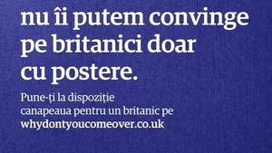 Campania Gândul „WHY DON'T YOU COME OVER?” îi invită pe români să-i primească în gazdă pe britanici