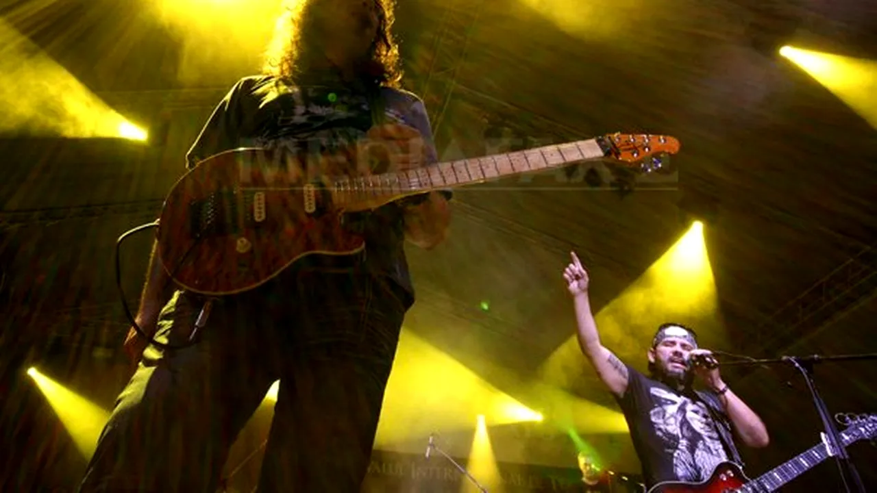 Trupa Cargo cântă în deschiderea concertului susţinut de Iron Maiden la Cluj-Napoca