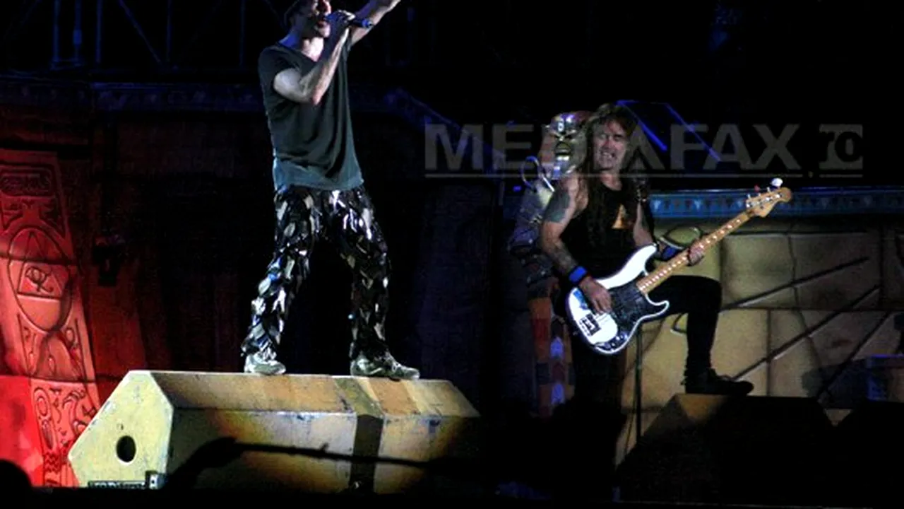 Biletele pentru concertul Iron Maiden de la Cluj Napoca, disponibile la 100 de lei
