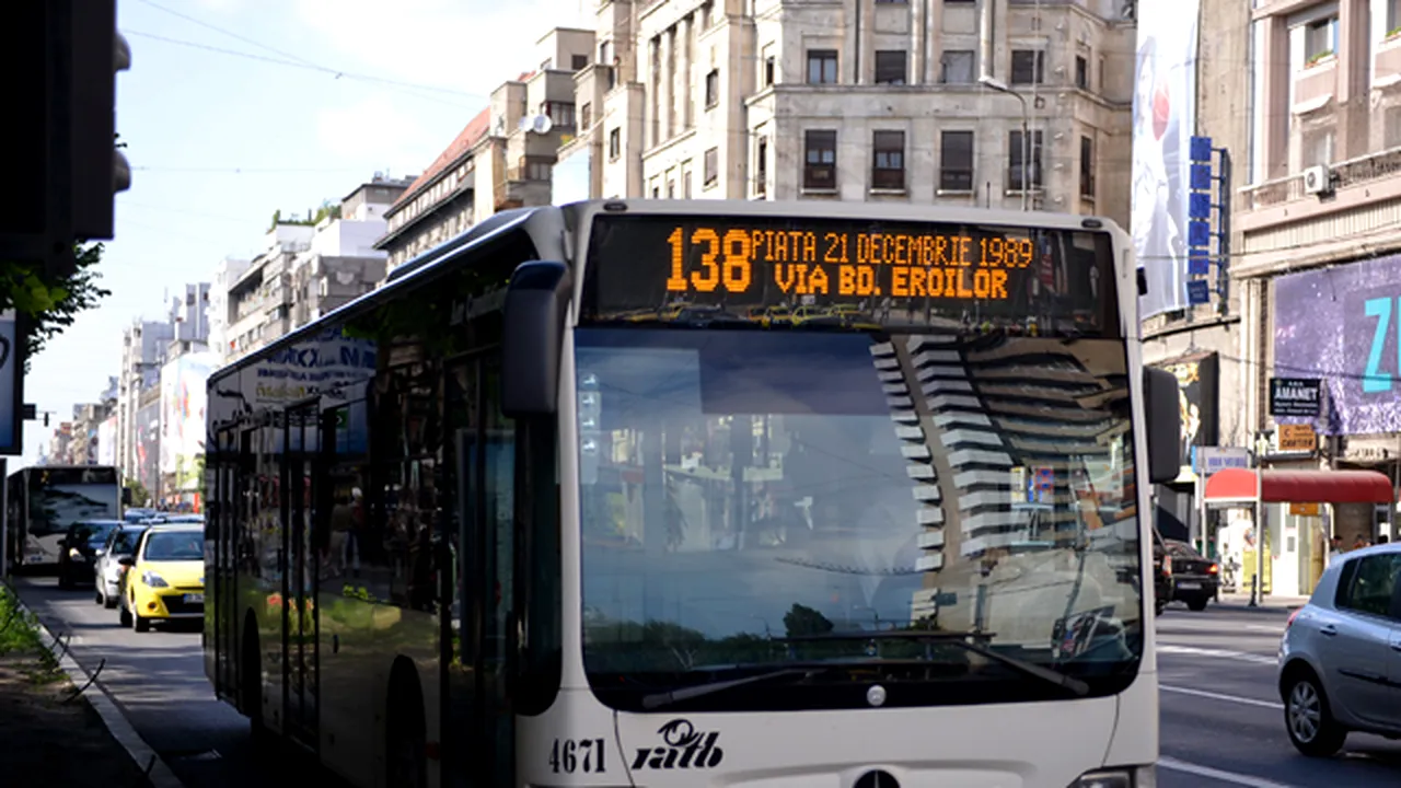 EXCLUSIV: Noile autobuze RATB vor fi dotate cu monitoare LCD şi sisteme de numărare a pasagerilor