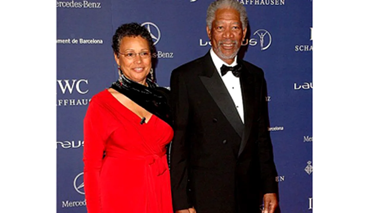 Morgan Freeman divorţează, după 24 de ani de căsnicie