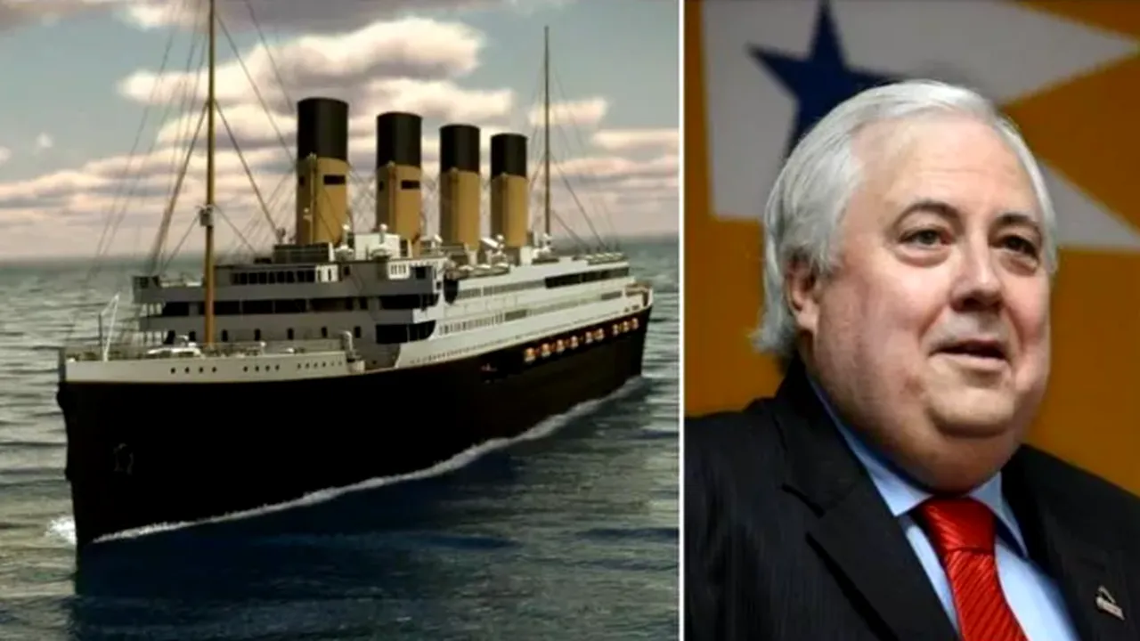 Un magnat australian promite să construiască Titanic II. Prima croazieră cu nava de un miliard de dolari, în 2027

