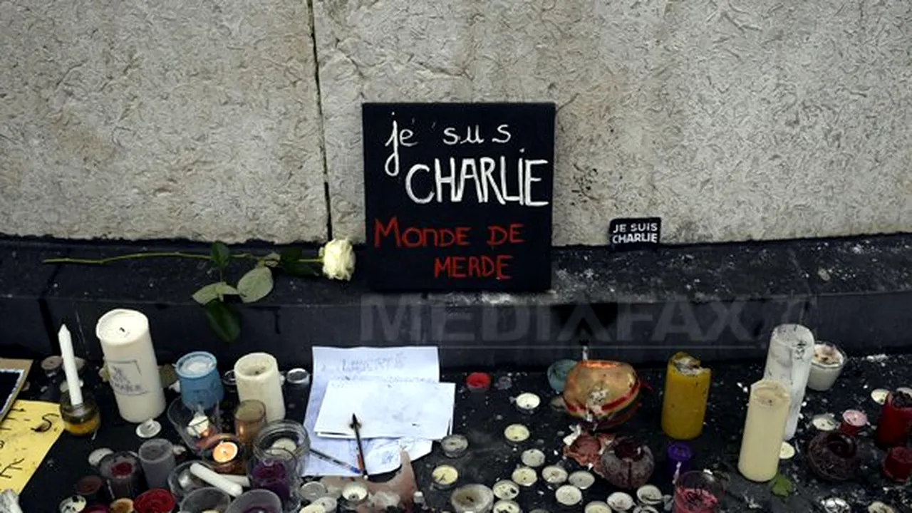 Momente de reculegere în memoria victimelor atacului de la Charlie Hebdo - FOTO