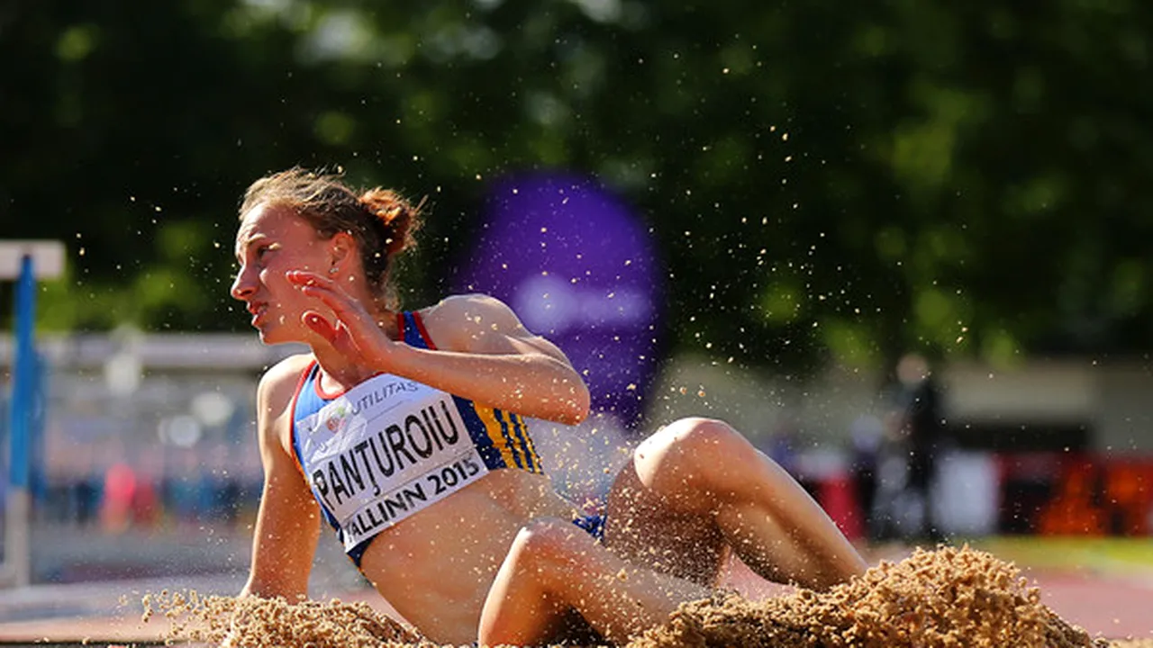 Andreea Panţuroiu a cucerit medalia de aur în proba de triplusalt la CE de tineret de la Bydgoszcz